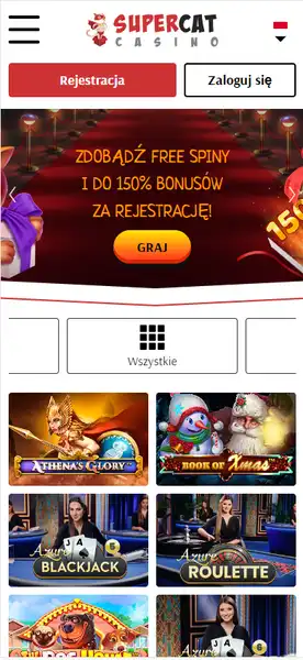 SuperCat Casino Na Smartfony
