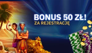 50 zł za rejestrację w kasynie